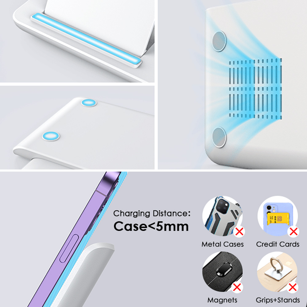محطة شحن لاسلكية LED 3 في 1 له - مراجعة Watch 7 Smartwatch Iphone وسعره