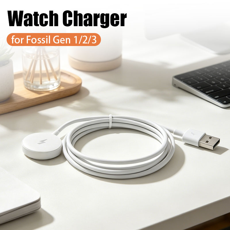 حامل شحن سريع للساعة الذكية مع - مراجعة Fossil Watches Smartwatch Gen 3 وسعره