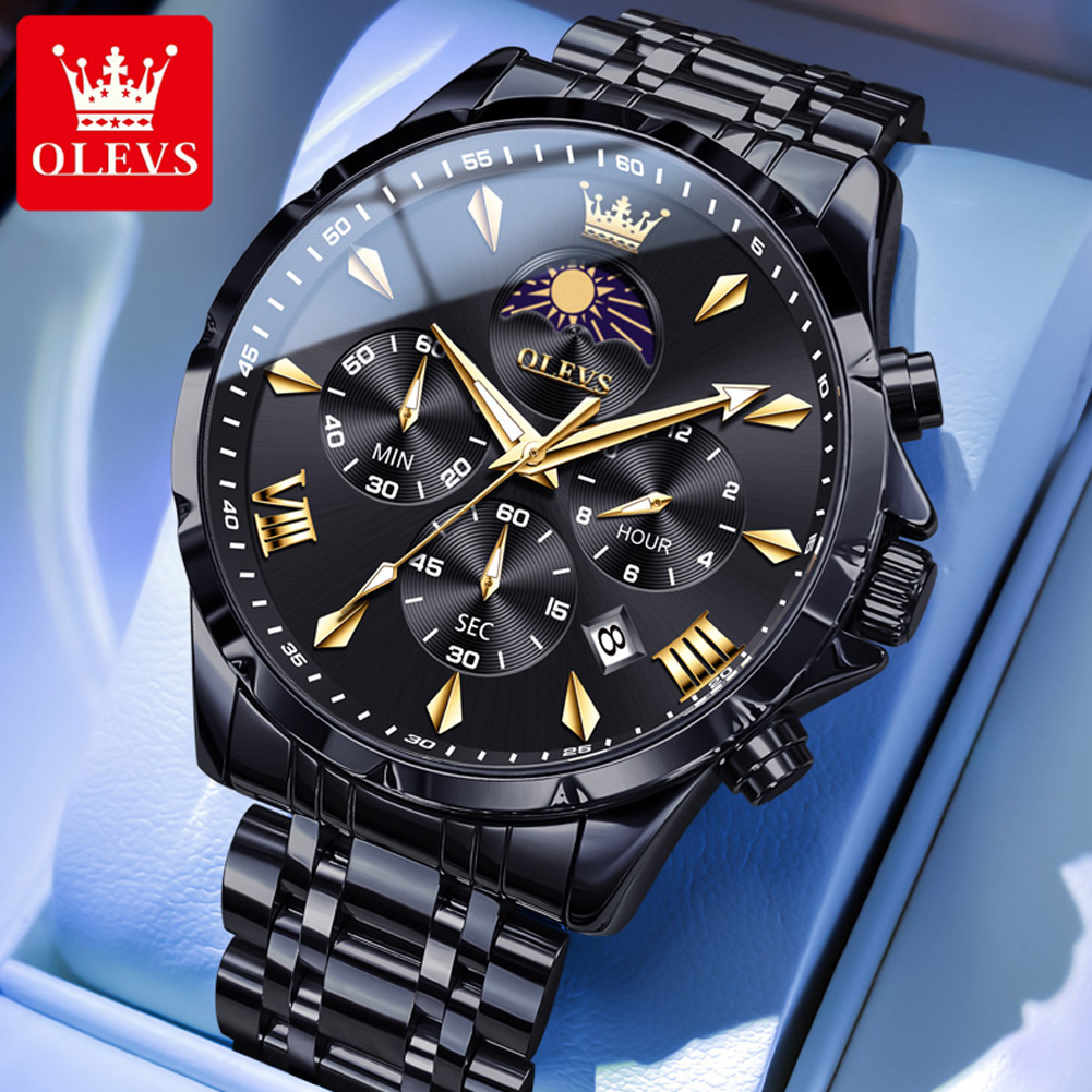 ساعة رجالية من ماركة OLEVS 365 - مراجعة Smartwatch Watches For Men Brands وسعره