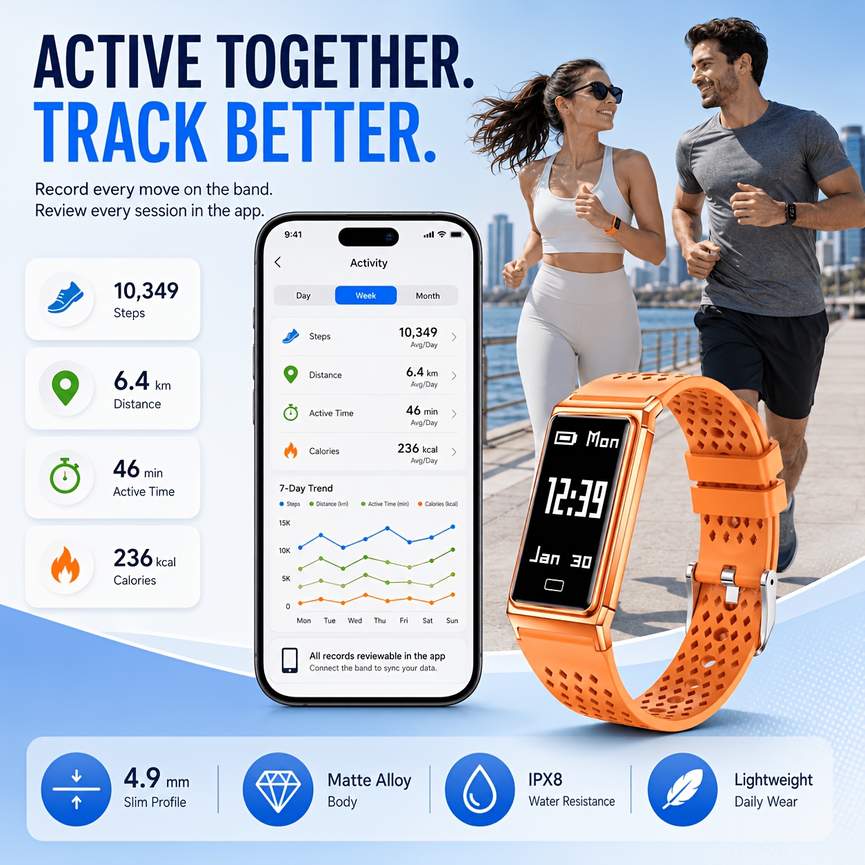 ساعة ذكية نحيفة للغاية جديدة ل - مراجعة Smartwatch Slim Watches For Men وسعره