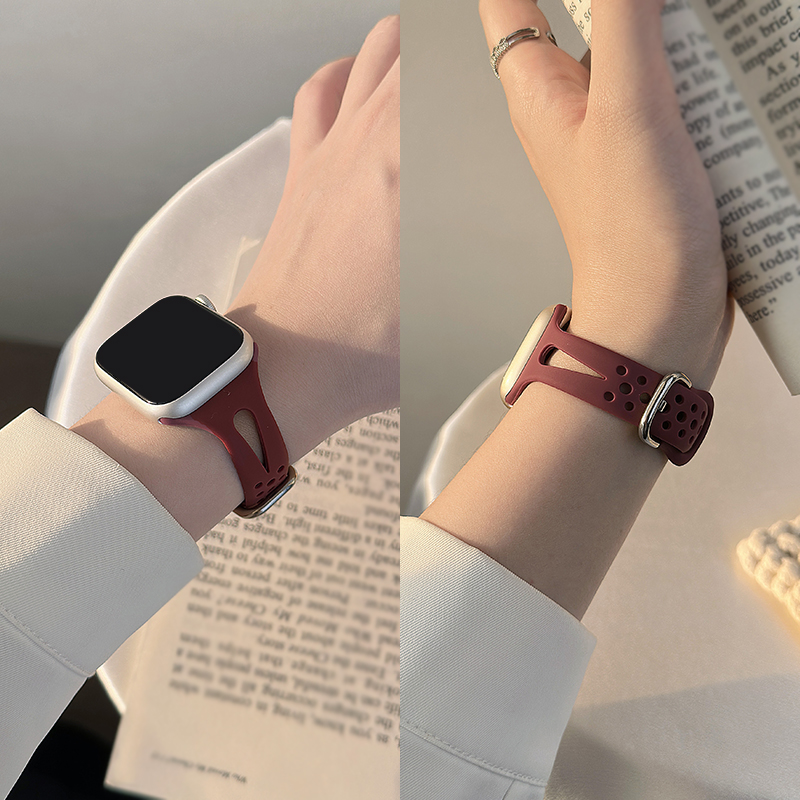 أحزمة ساعة نحيفة لساعة أبل 45  - مراجعة Iwatch Smartwatch Series 7 وسعره