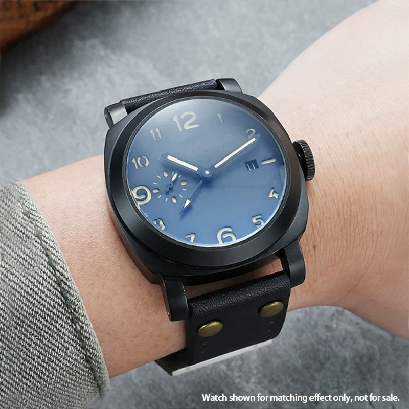 حزام ساعة يدوي الصنع من جلد ال - مراجعة Smartwatch Casio Watches For Men وسعره