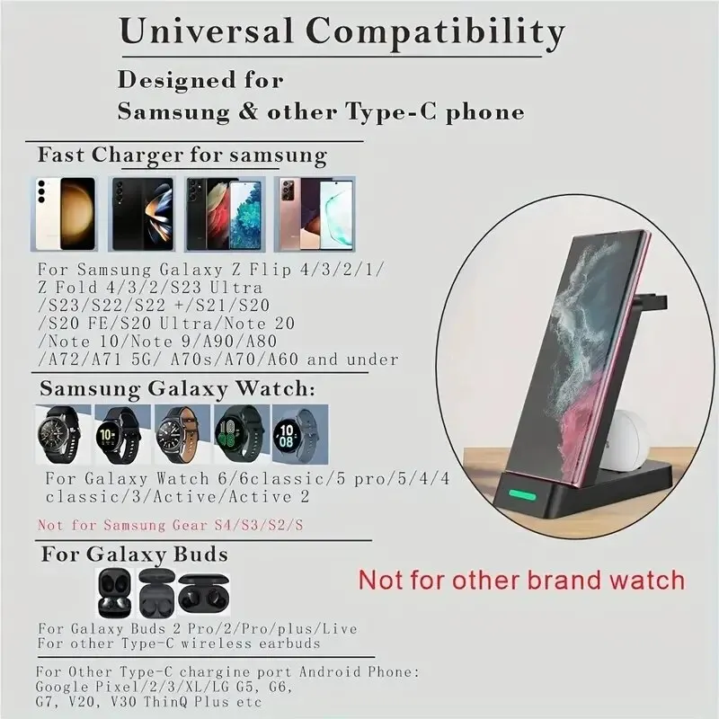 محطة شحن لاسلكية سريعة ، حامل  - مراجعة Watches Smartwatch Samsung وسعره
