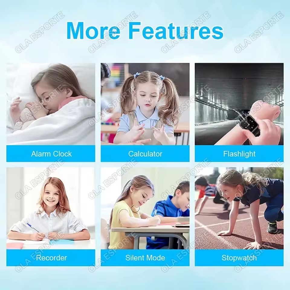 ساعة ذكية جديدة للأطفال مقاومة - مراجعة Smartwatch Digital Watches For Girls وسعره