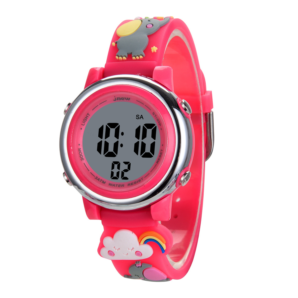 UTHAI H120 الأطفال الكرتون ساع - مراجعة Smartwatch Digital Watches For Girls وسعره
