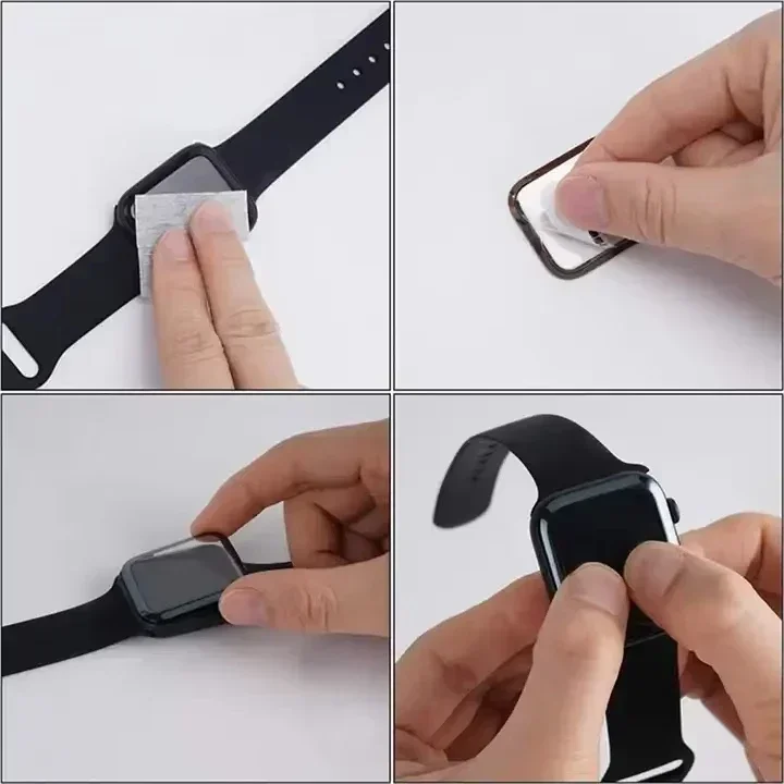 واقي شاشة لساعة أبل 44 مم 45 م - مراجعة Iwatch Smartwatch Series 7 وسعره