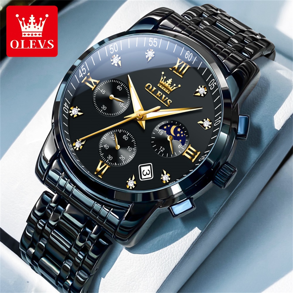 ساعات OLEVS الشهيرة للرجال من  - مراجعة Smartwatch Watches For Men Brands وسعره