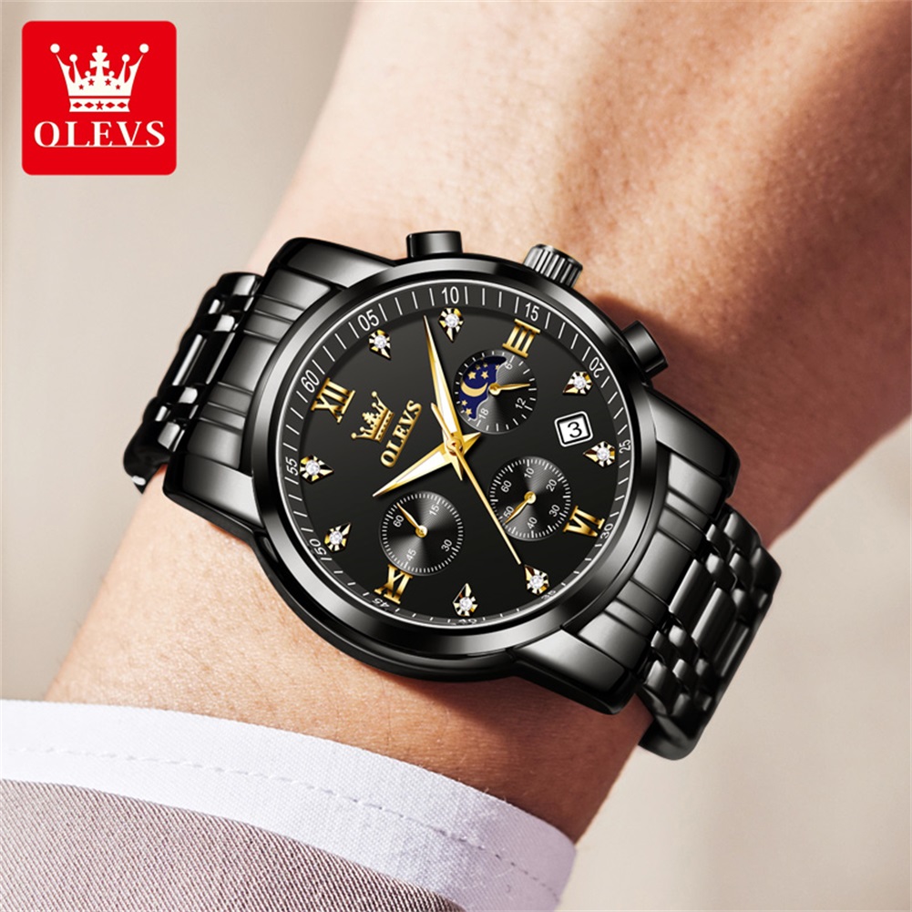 ساعات OLEVS الشهيرة للرجال من  - مراجعة Smartwatch Watches For Men Brands وسعره