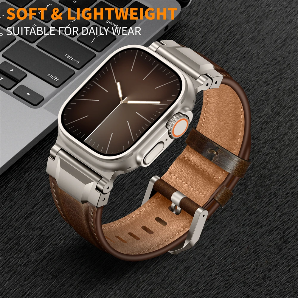 حزام جلدي بتصميم درع كلاسيكي ل - مراجعة Smartwatch Slim Watches For Men وسعره