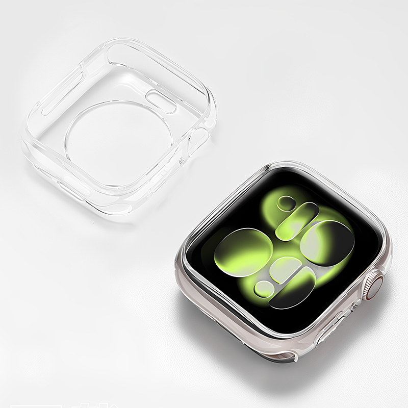 1-4 قطع غطاء حماية من مادة TPU - مراجعة Iwatch Smartwatch Series 7 وسعره