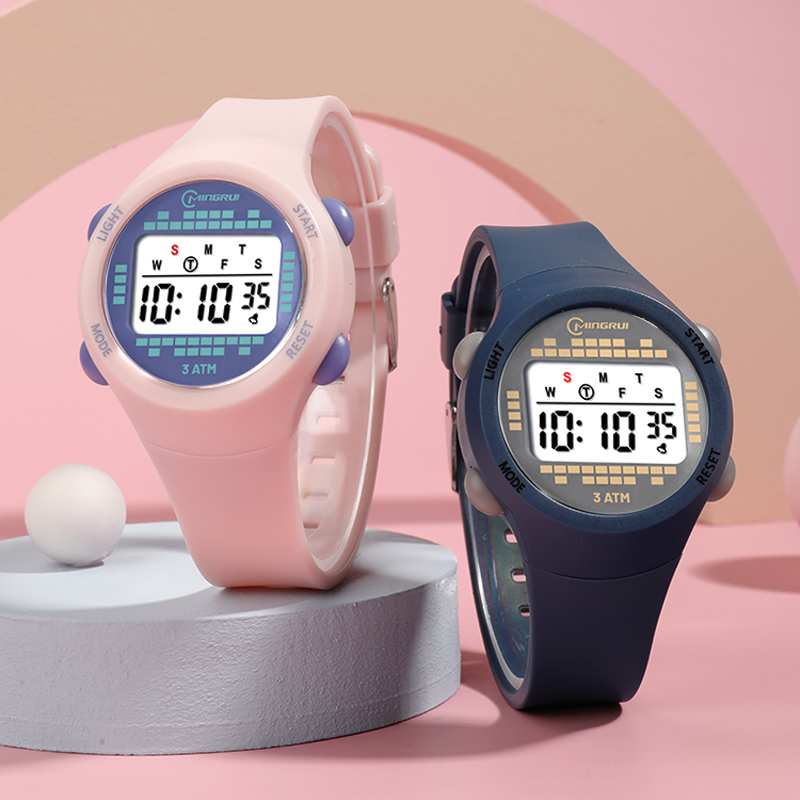 ساعة إلكترونية مقاومة للماء لل - مراجعة Smartwatch Digital Watches For Girls وسعره