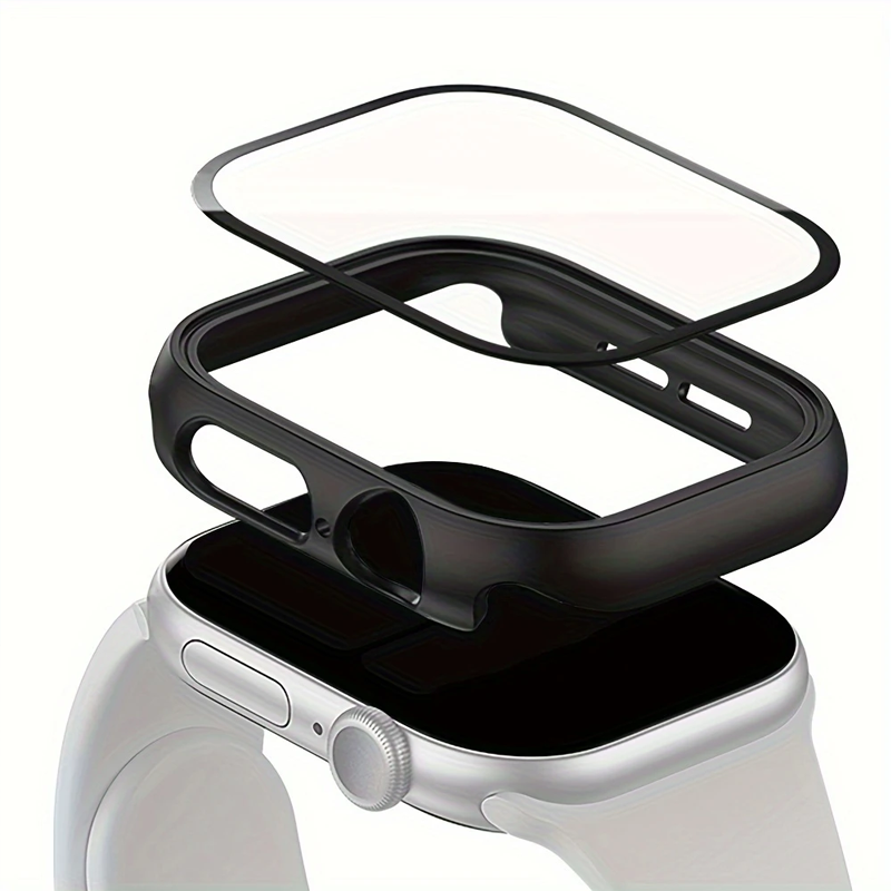 زجاج + حافظة لساعة أبل 45 مللي - مراجعة Iwatch Smartwatch Series 7 وسعره