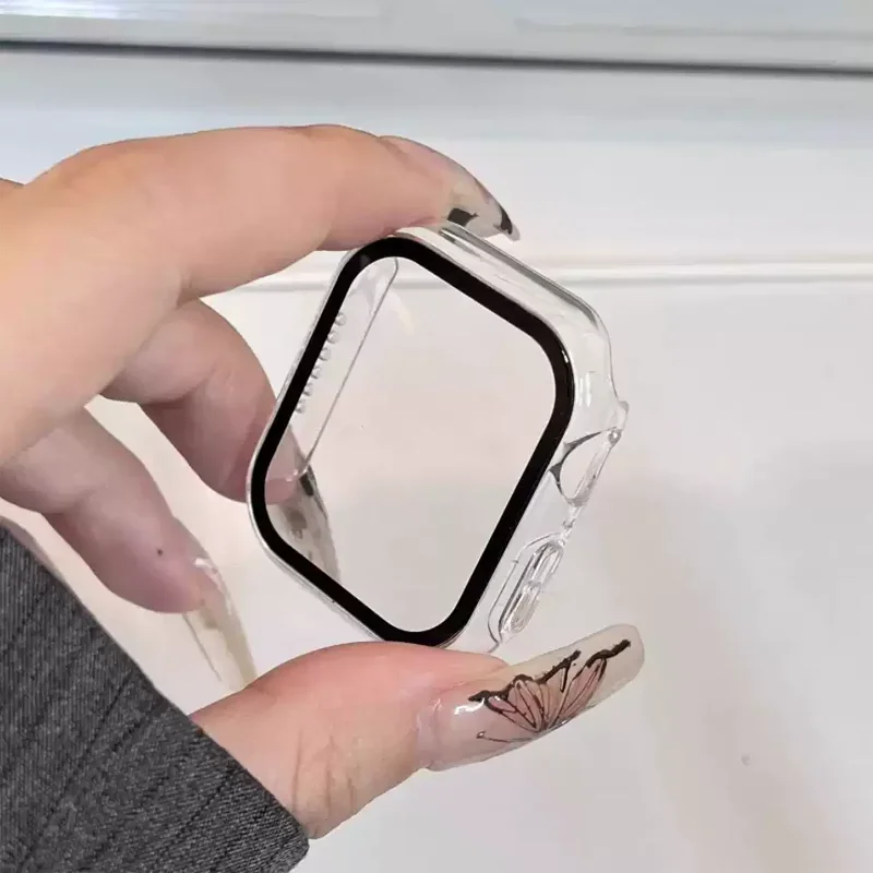 زجاج + حافظة لساعة أبل 45 مللي - مراجعة Iwatch Smartwatch Series 7 وسعره