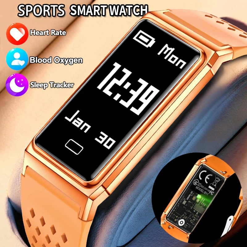 سوار ذكي جديد فائق النحافة من  - مراجعة Smartwatch Slim Watches For Men وسعره
