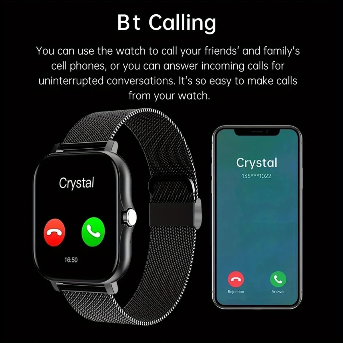 ساعة ذكية لساعات أندرويد IOS 1 - مراجعة Smartwatch Sports Watches For Women وسعره