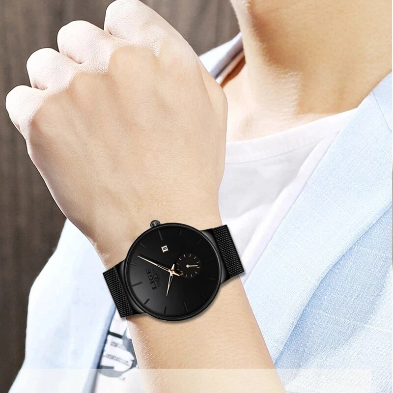 ساعات رجالية عصرية من LIGE ، أ - مراجعة Smartwatch Watches For Men Brands وسعره