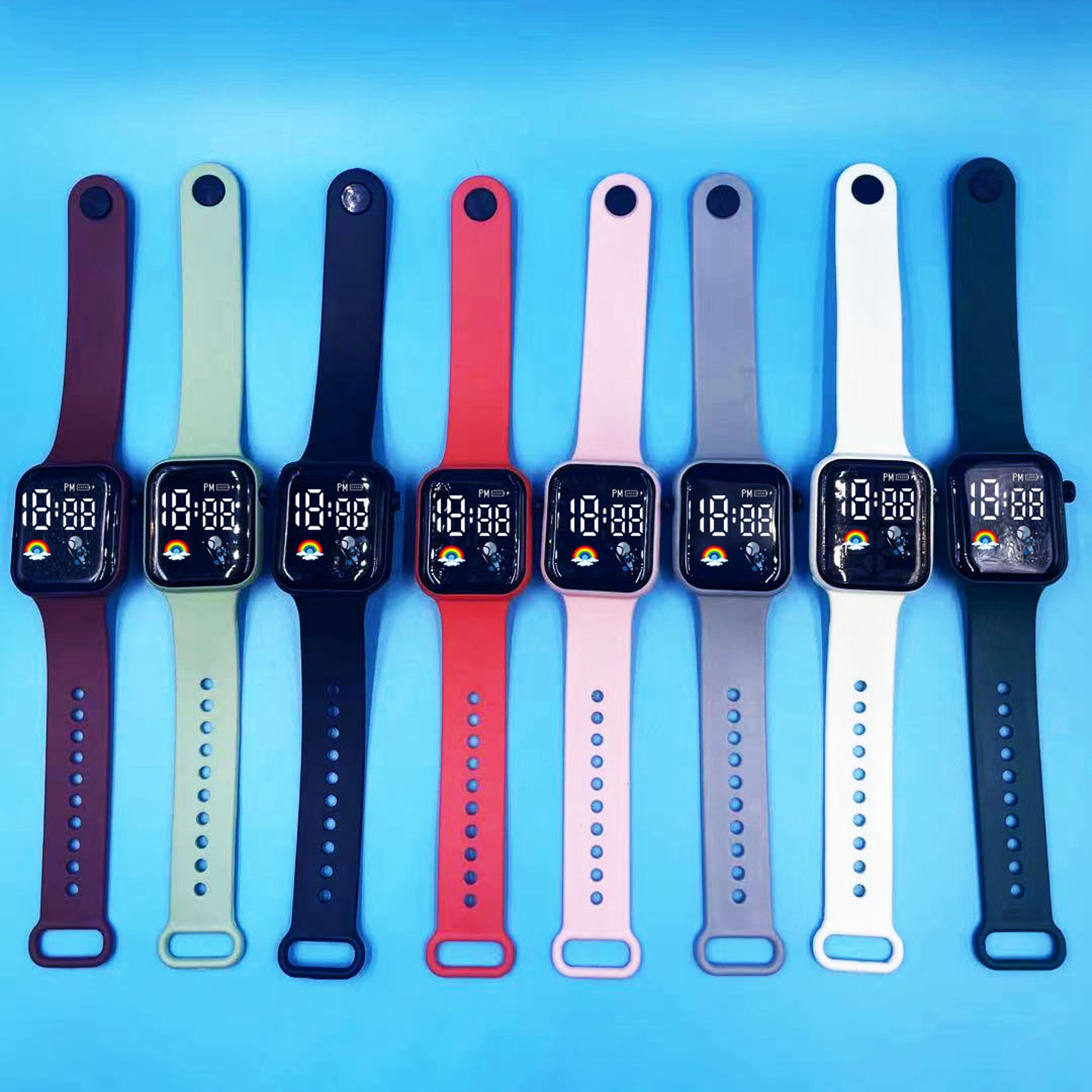 ساعة ذكية إلكترونية للأطفال ،  - مراجعة Smartwatch Digital Watches For Girls وسعره