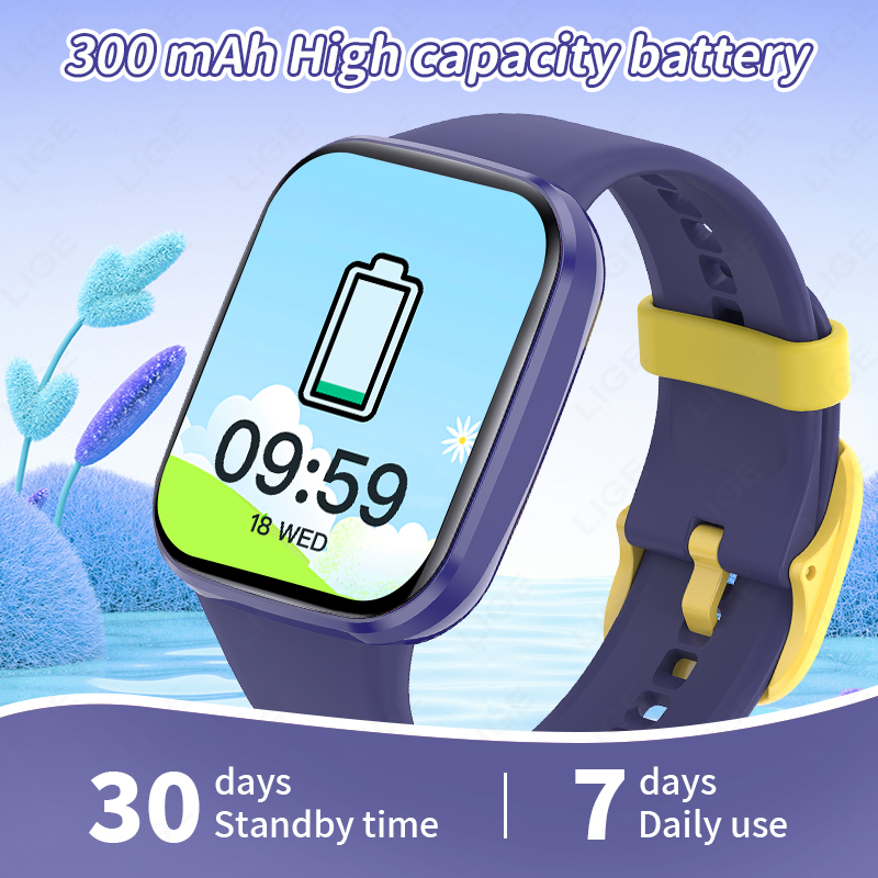 Lige الأطفال ساعة ذكية النساء  - مراجعة Smartwatch Digital Watches For Girls وسعره