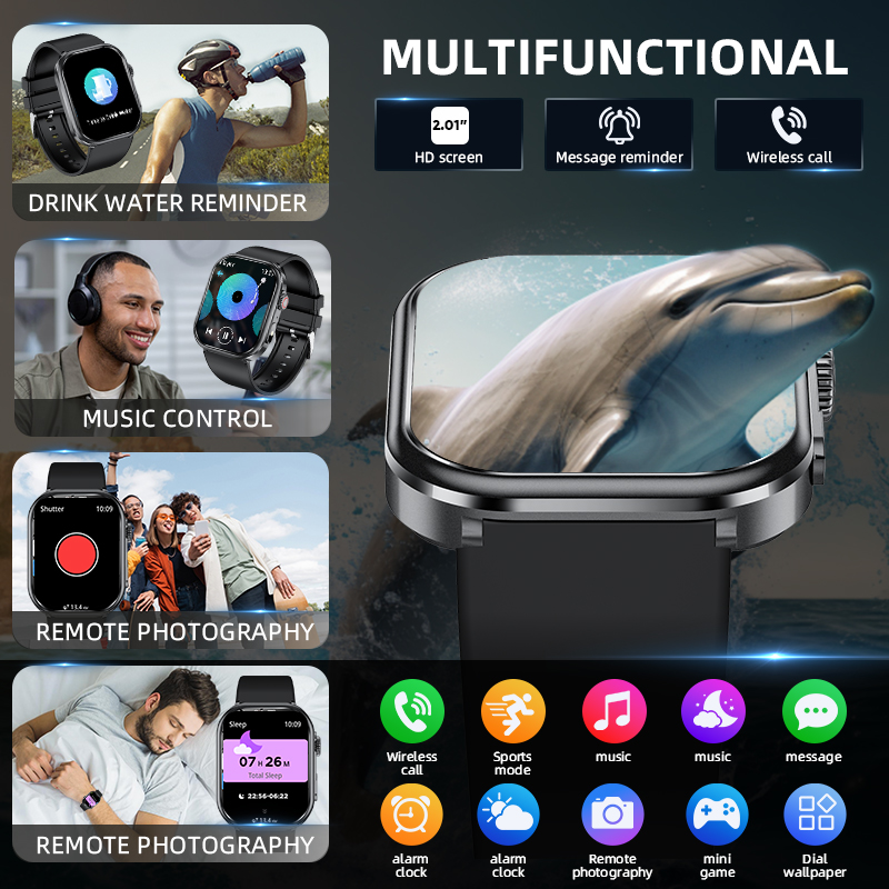 ساعة ذكية للنساء من LIGE بشاشة - مراجعة Smartwatch Sports Watches For Women وسعره