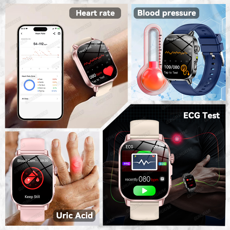 ساعة ذكية صحية جديدة 2026 مع ق - مراجعة Smartwatch Health Watches For Men وسعره