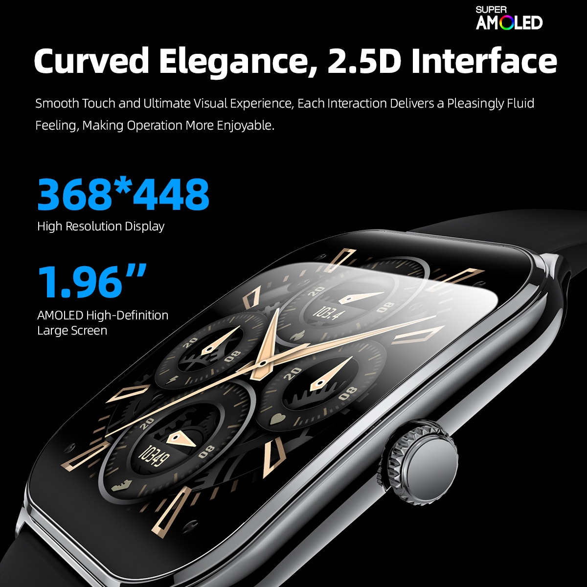 موضة فائقة النحافة Amoled Smar - مراجعة Smartwatch Slim Watches For Men وسعره