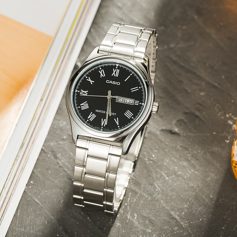 ساعة كاسيو MTP-V006D للرجال: م - مراجعة Smartwatch Casio Watches For Men وسعره