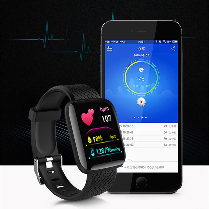 116plus ساعة ذكية للرجال والنس - مراجعة Smartwatch Sports Watches For Women وسعره