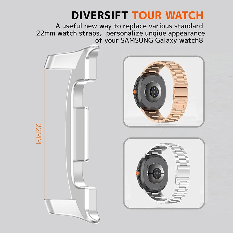 22 مللي متر حزام الساعات موصل  - مراجعة Watches Smartwatch Samsung وسعره