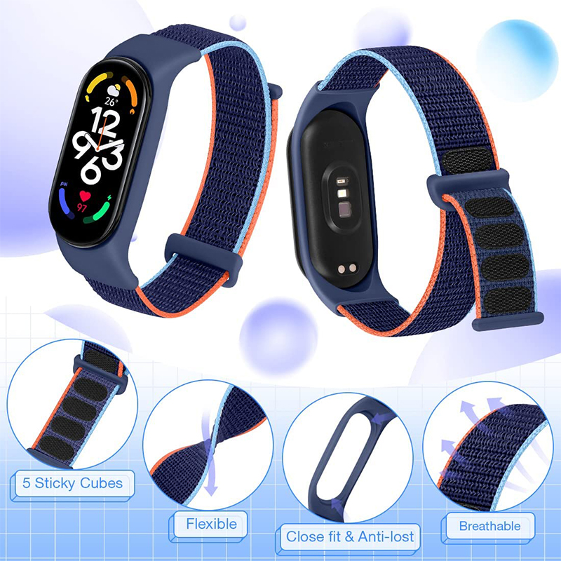 حلقة نايلون لسوار شاومي مي ، س - مراجعة Tag Watches Smartwatch وسعره