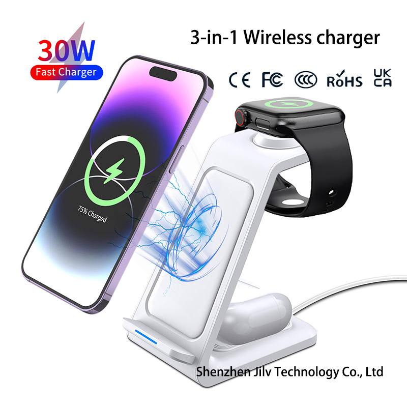 شاحن لاسلكي 3 في 1 بقوة 15 واط - مراجعة Watches Smartwatch Samsung وسعره