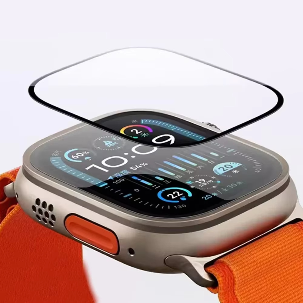 واقي شاشة مناسب لساعة أبل 41-4 - مراجعة Iwatch Smartwatch Series 7 وسعره